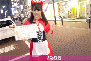 在万圣节的气氛中发现涩谷的可爱公主-gana-2191